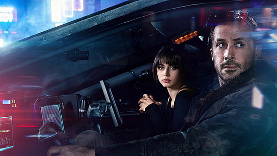 أفلام ، Blade Runner 2049 ، Blade Runner ، Ana de Armas ، خيال علمي ، Ryan Gosling ، Joi ، Officer K، خلفية HD HD wallpaper