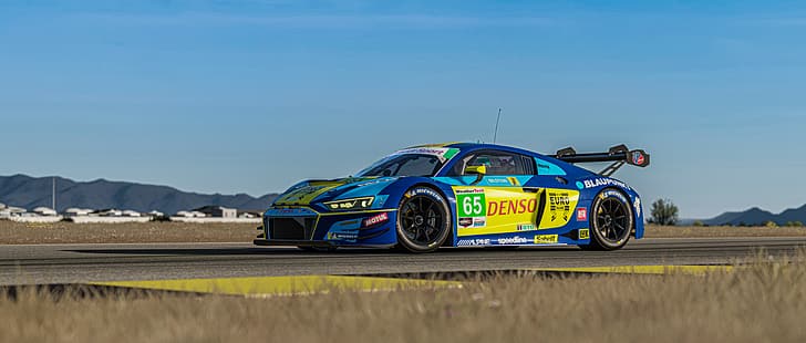 Audi R8, GT3 racing, Assetto Corsa, car, PC gaming, HD wallpaper