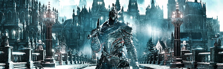 Knight Artorias Dark Souls アンデッドの剣士のイラスト ゲーム 19x1080 Dark Souls Knight Artorias Hdデスクトップの壁紙 Wallpaperbetter