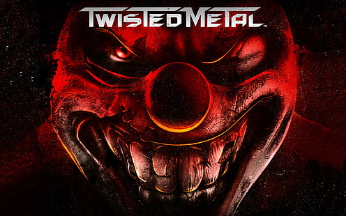 Twisted Metal Clown Sweet Tooth HD, Videospiele, Metall, süß, Clown, verdreht, Zahn, HD-Hintergrundbild HD wallpaper