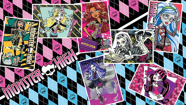 Fernsehserie, Monster High, Doll, Emo, Fantasy, Girl, Gothic, Mattel, HD-Hintergrundbild