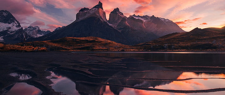 ภูเขาหินกว้างพิเศษถ่ายภาพทิวทัศน์ธรรมชาติ, วอลล์เปเปอร์ HD