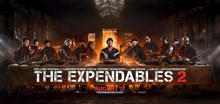 The Expendables 2, movies, HD wallpaper