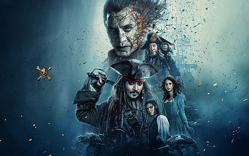 Piraci z Karaibów: Dead Men Tell No Tales, filmy, Piraci z Karaibów, Tapety HD HD wallpaper