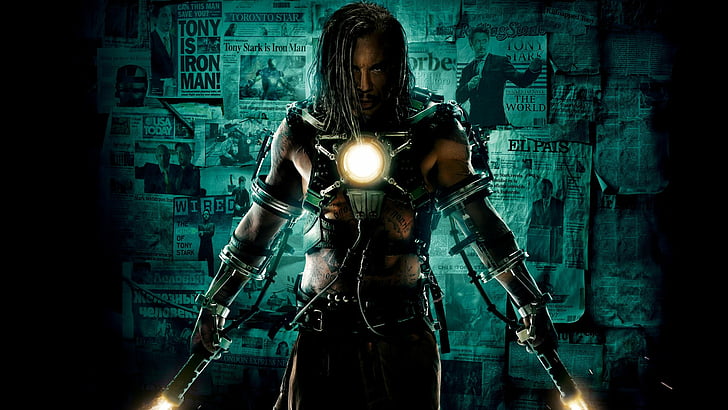 Homem de Ferro, Homem de Ferro 2, Ivan Vanko, Mickey Rourke, HD papel de parede