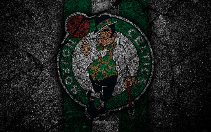 Basketbol, ​​Boston Celtics, Logo, NBA, HD masaüstü duvar kağıdı