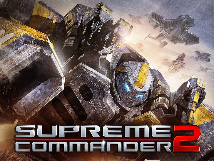 Papel de parede de Supreme Commander 2, comandante supremo 2, estratégia, comandante supremo, jogos a gás, HD papel de parede