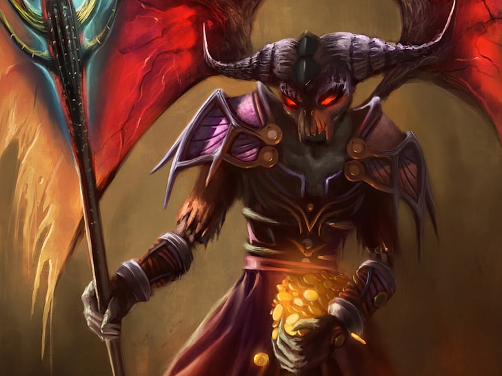 world of warcraft devil warlock demon 1920x1440 Gry wideo World of Warcraft HD Sztuka, diabeł, World of Warcraft, Tapety HD
