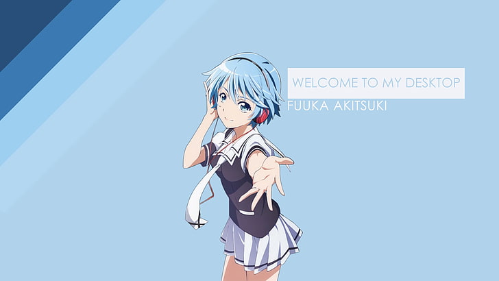 fuuka akitsuki fuuka anime girls, HD-Hintergrundbild
