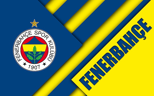 Fußball, Fenerbahçe S.K., Emblem, Logo, HD-Hintergrundbild HD wallpaper