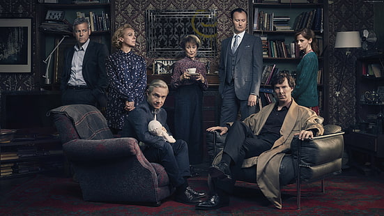 Louise Brealey, Martin adamı, Dizi, Benedict Cumberbatch, Sherlock Sezon 4, 4k, HD masaüstü duvar kağıdı HD wallpaper