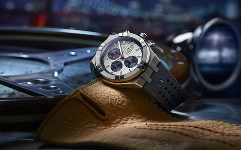  Swiss Luxury Watches, Swiss wrist watches luxury, analog watch, Maurice Lacroix, Maurice Lacroix AIKON Automatic Chronograph, HD wallpaper HD wallpaper