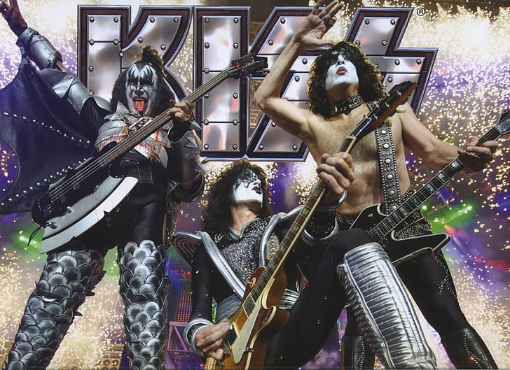 خلفية لفرقة Kiss ، فرقة (موسيقى) ، KISS، خلفية HD