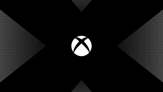Xbox One X-logotyp 4K, Logo, Xbox, One, HD tapet HD wallpaper