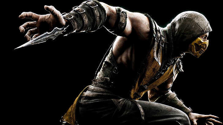 ภาพประกอบ Mortal Kombat Scorpion, Mortal Kombat, scorpion, วอลล์เปเปอร์ HD