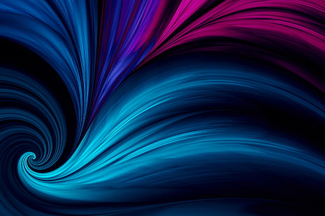 Abstrakt, Wirbel, Farben, HD-Hintergrundbild HD wallpaper