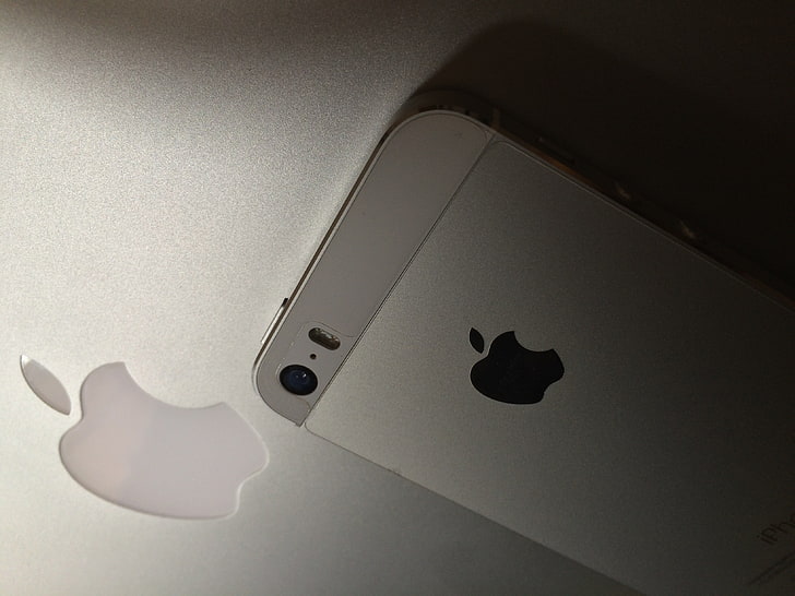 iPhone, iPhone 5S, Apple Inc., smartphone, technology, HD wallpaper
