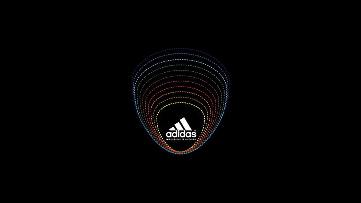 Adidas, минимализъм, HD тапет