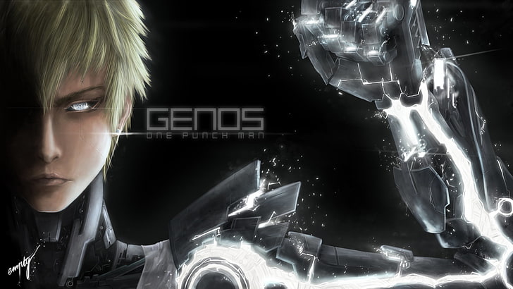 Genos wallpaper, Genos, One-Punch Man, HD-Hintergrundbild