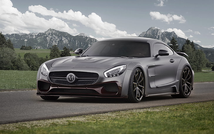 coche, supercoches, Mercedes-AMG GT, Mercedes Benz AMG GT, Mercedes-Benz, Fondo de pantalla HD