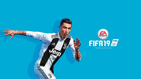 Game Cristiano Ronaldo FIFA 19, Wallpaper HD HD wallpaper