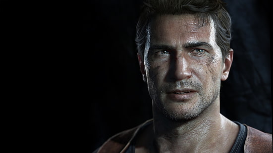 homme portant un fond d'écran de jeu de débardeur, inexploré, Uncharted 4: A Thief's End, Nathan Drake, Fond d'écran HD HD wallpaper