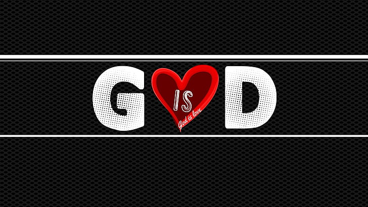 Бог, любовь, сердце, текстура, религия, HD обои