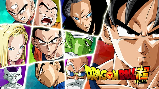 ภาพประกอบ Dragon Ball Z Super, Dragon Ball, Dragon Ball Super, Android 17 (ดราก้อนบอล), Android 18 (ดราก้อนบอล), Frieza (ดราก้อนบอล), Gohan (ดราก้อนบอล), Goku, Krillin (ดราก้อนบอล), Master Roshi ( Dragon Ball), Piccolo (ดราก้อนบอล), Tien Shinhan (Dragon Ball), Vegeta (ดราก้อนบอล), วอลล์เปเปอร์ HD HD wallpaper