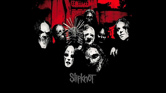 Zespół (muzyka), Slipknot, Heavy Metal, Industrial Metal, Metal (muzyka), Nu Metal, Tapety HD HD wallpaper
