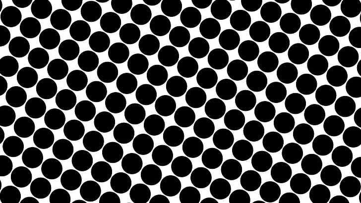 polka dots, circle, HD wallpaper