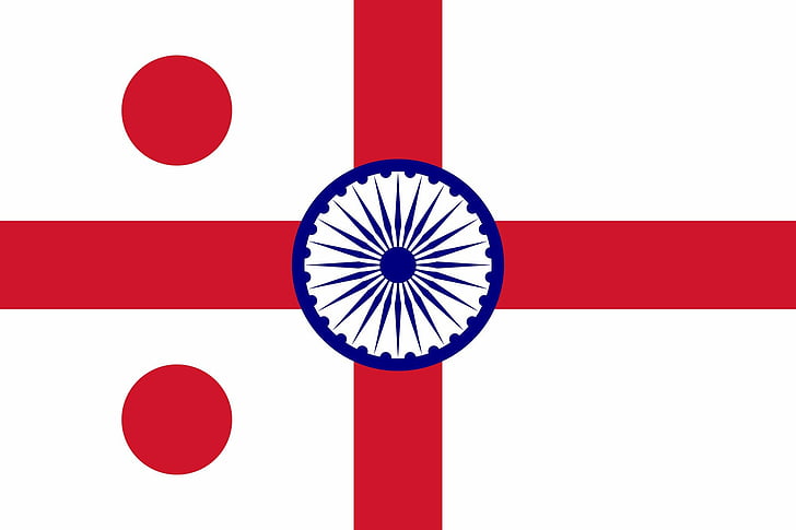 2000px rear admiral ensign indian navy svg, HD wallpaper