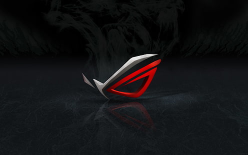 Logo Republic of Gamers, Teknologi, Asus, Wallpaper HD HD wallpaper