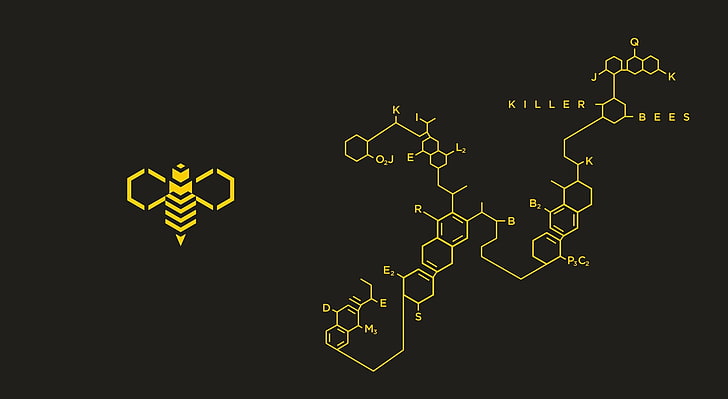 Killer Bees, Killer Bees artwork, Games, Poker, HD wallpaper