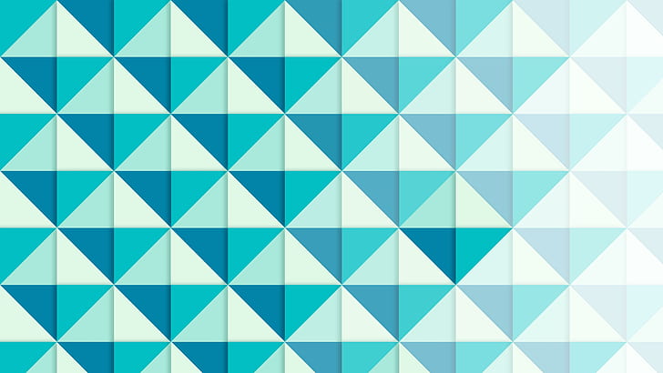 geometric art, geometric, geometry, triangular, triangle, texture, angle, blue, bluish, abstract art, HD wallpaper