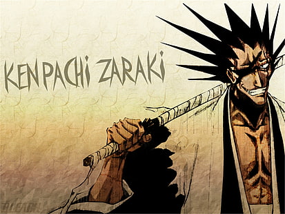 Bleach, Kenpachi Zaraki, วอลล์เปเปอร์ HD HD wallpaper
