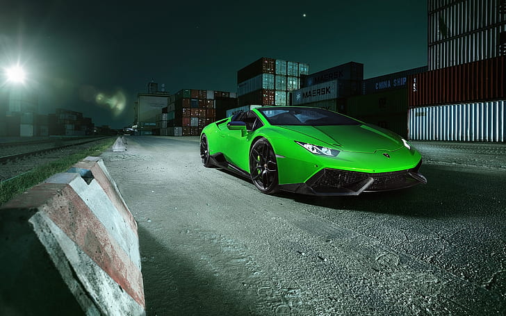2016, Novitec Torado, Lamborghini Huracan, Lamborghini, Spyder, HD papel de parede