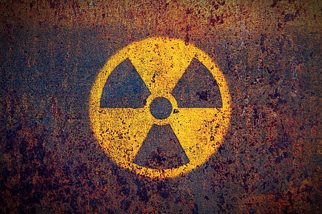 symbol, jądrowa, rdza, Tapety HD HD wallpaper