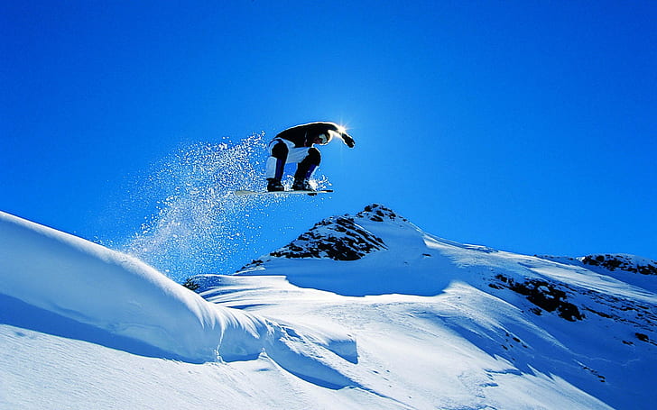 burton, snow, snowboard, winter, HD wallpaper