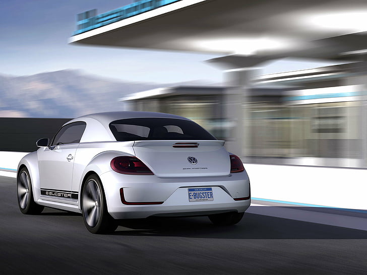 2012, 4000x3000, car, concept v6, e bugster, germany, vehicle, volkswagen, HD wallpaper