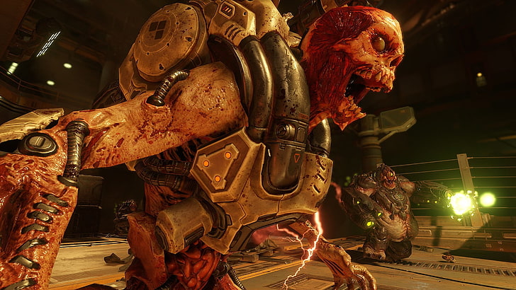 Doom 4, First person Shooter, Id Software, shooter, video games, HD wallpaper