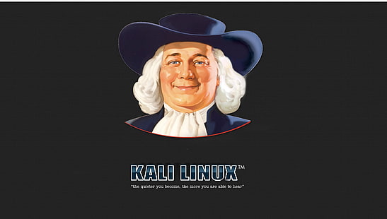 Kali Linux, Kali Linux, hackers, Quakers, cara de aveia, HD papel de parede HD wallpaper