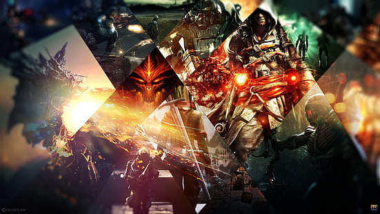 Videospiele, Collage, HD-Hintergrundbild HD wallpaper