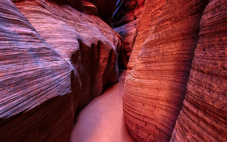 скала, каньон, природа, HD тапет