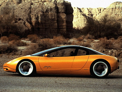 1990, concept, pontiac, sunfire, supercar, HD wallpaper HD wallpaper