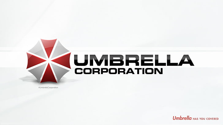 Logo Resident Evil Umbrella Corporation, Resident Evil, Wallpaper HD