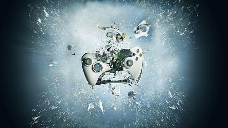 video games, Xbox 360, controller, controllers, HD wallpaper