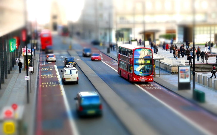 vetrina in legno blu e bianco, urbano, paesaggio urbano, strada, auto, Londra, Inghilterra, Sfondo HD