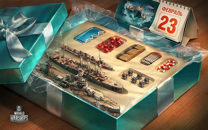 World of Warships, gry wideo, zabawki, Tapety HD