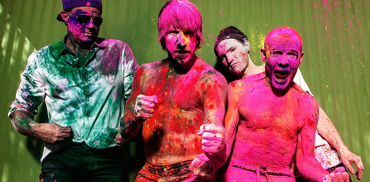 Red Hot Chili Peppers, Album, Anthony Kiedis, Michael Balzary, Floh, John Frusciante, Chad Smith, The Getaway, HD-Hintergrundbild