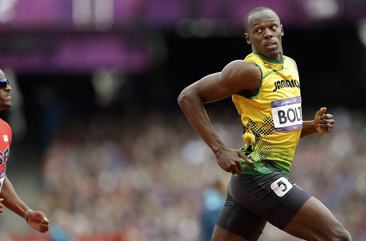 Athlétisme, Usain Bolt, Fond d'écran HD